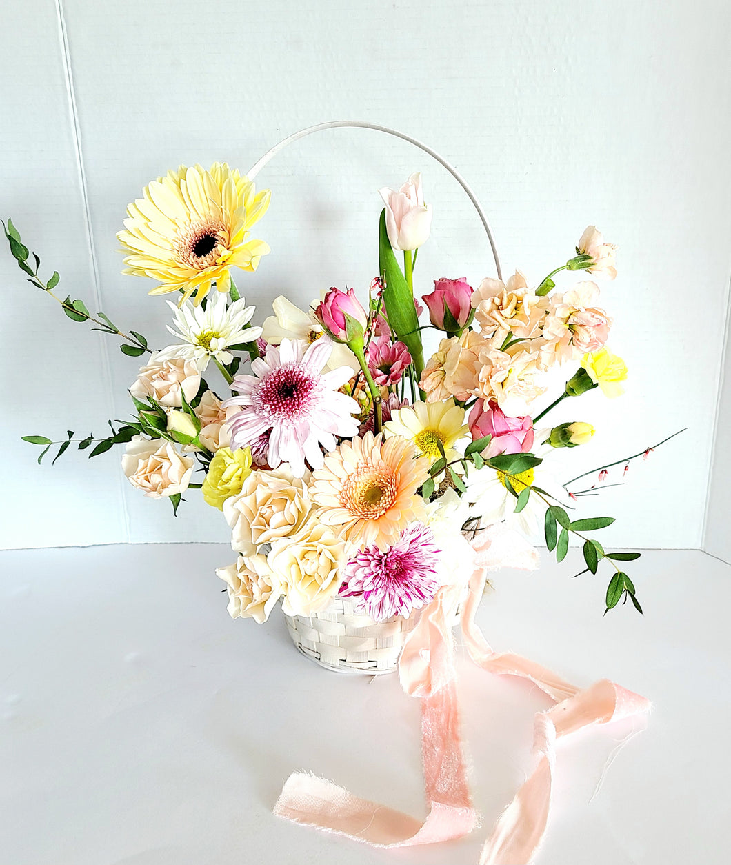 Small Easter Basket of Blooms